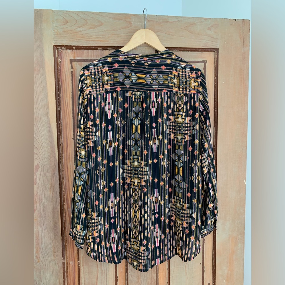 H&M Multicolor Patterned Blouse - Picture 2 of 7